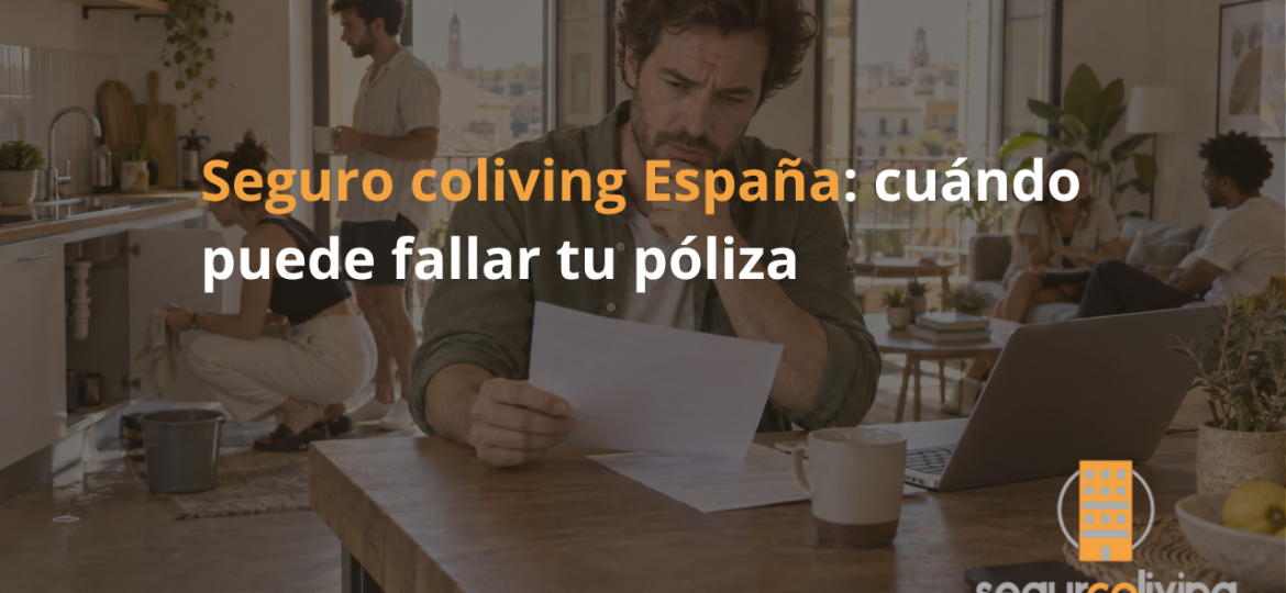 Seguro coliving en España en vivienda compartida con zonas comunes